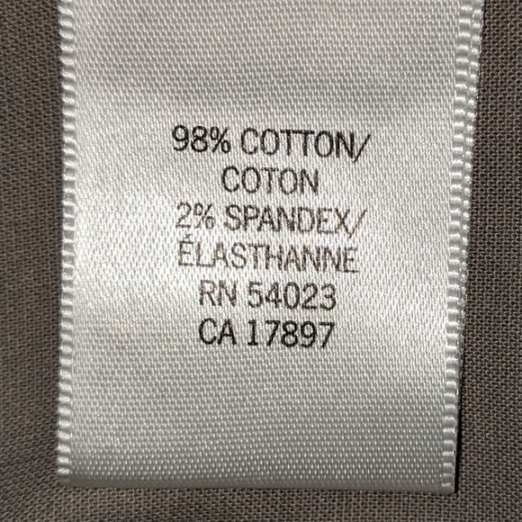 BANANA REPUBLIC JACKSON FIT WOMEN'S GRAY WIDE LEG CUFFED TROUSER SIZE 8 REGULAR - Picture 5 of 6